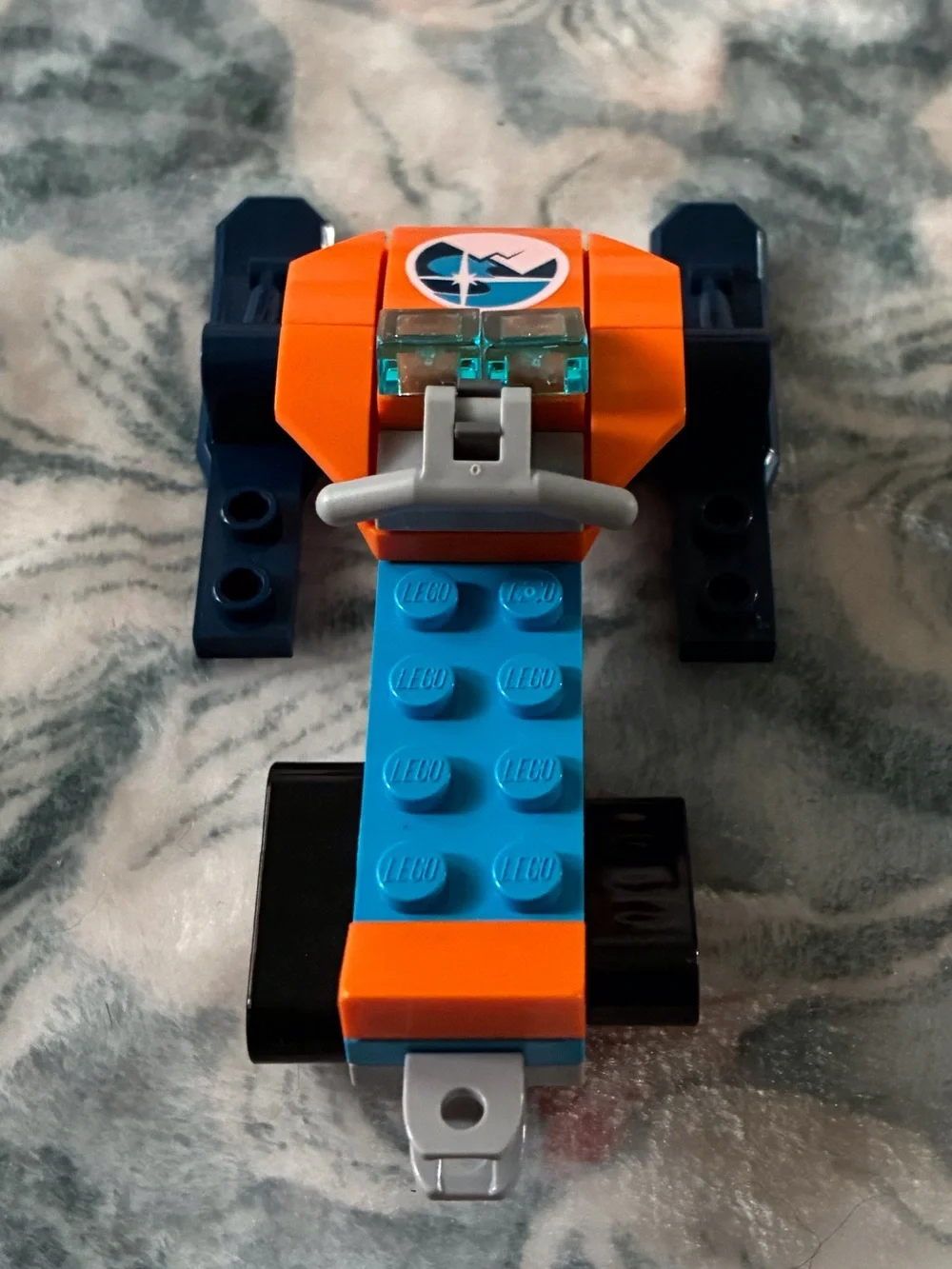 Lego Antarctica snowmobile